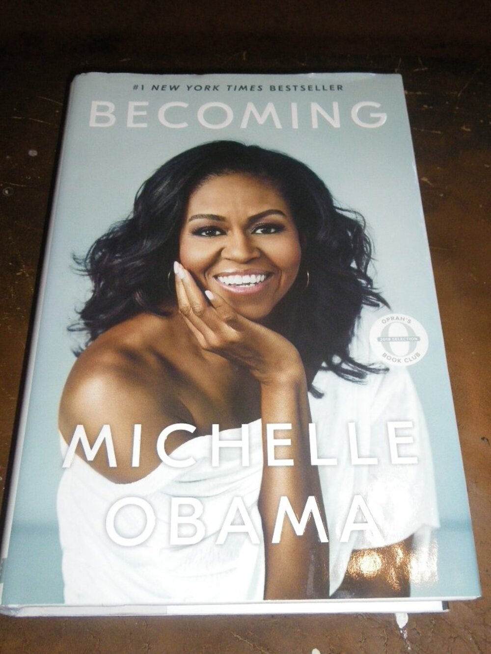 2018 Becoming by Michelle Obama Hardcover Book w/ DJ 1st Edition